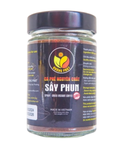 Cà Phê Hòa Tan Sấy Phun Hủ 60 gr Nguyên chất - Vị Nguyên Bản