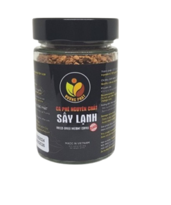 Cà Phê Hòa Tan Sấy Lạnh Hủ 60 gr Nguyên chất - Vị Nguyên Bản